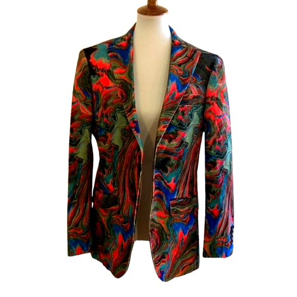 Rare R13 x Alison Mosshart Limited-Edition Velvet Blazer — Medium — $2490 Retail - Picture 4 of 8